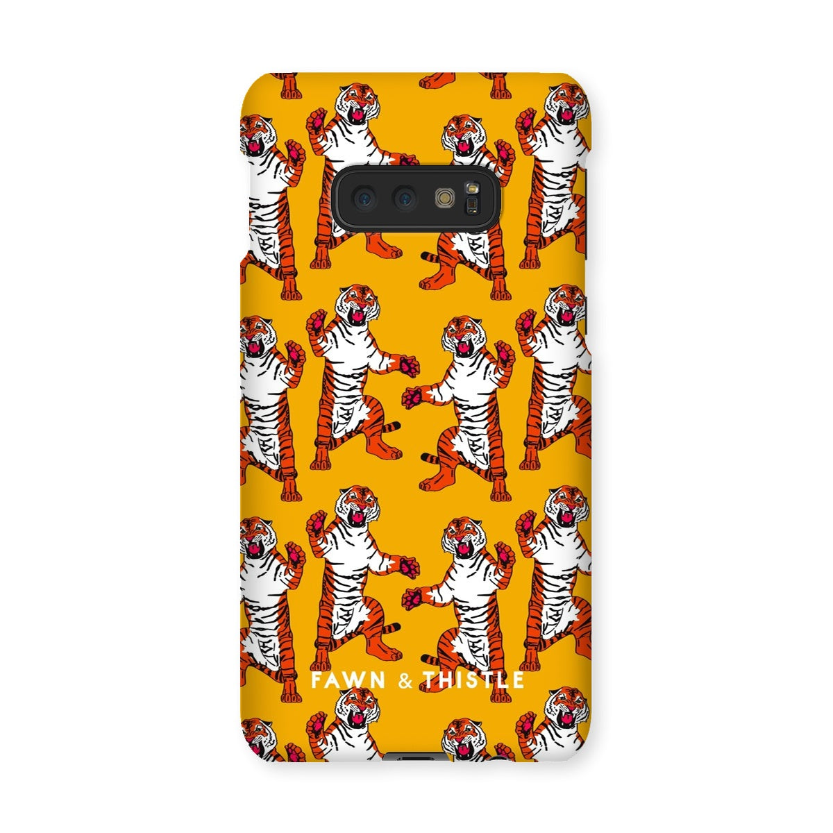 Yellow Tiger Phone Case