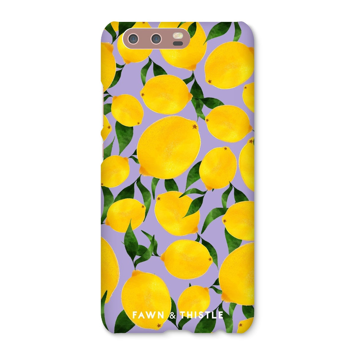 Lemon Pattern Phone Case