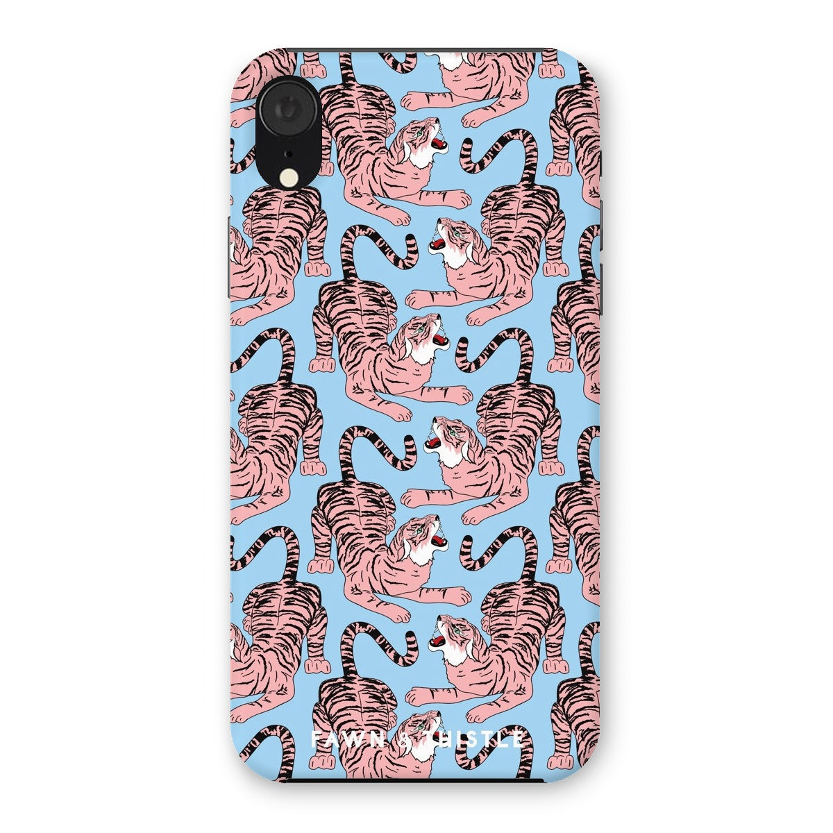 Roaring Pink Tiger Snap Phone Case