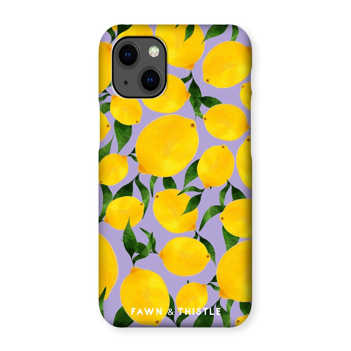 Lemon Pattern Phone Case