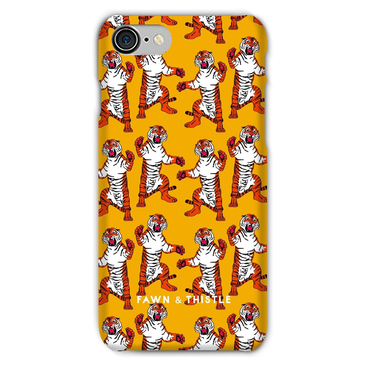 Yellow Tiger Phone Case