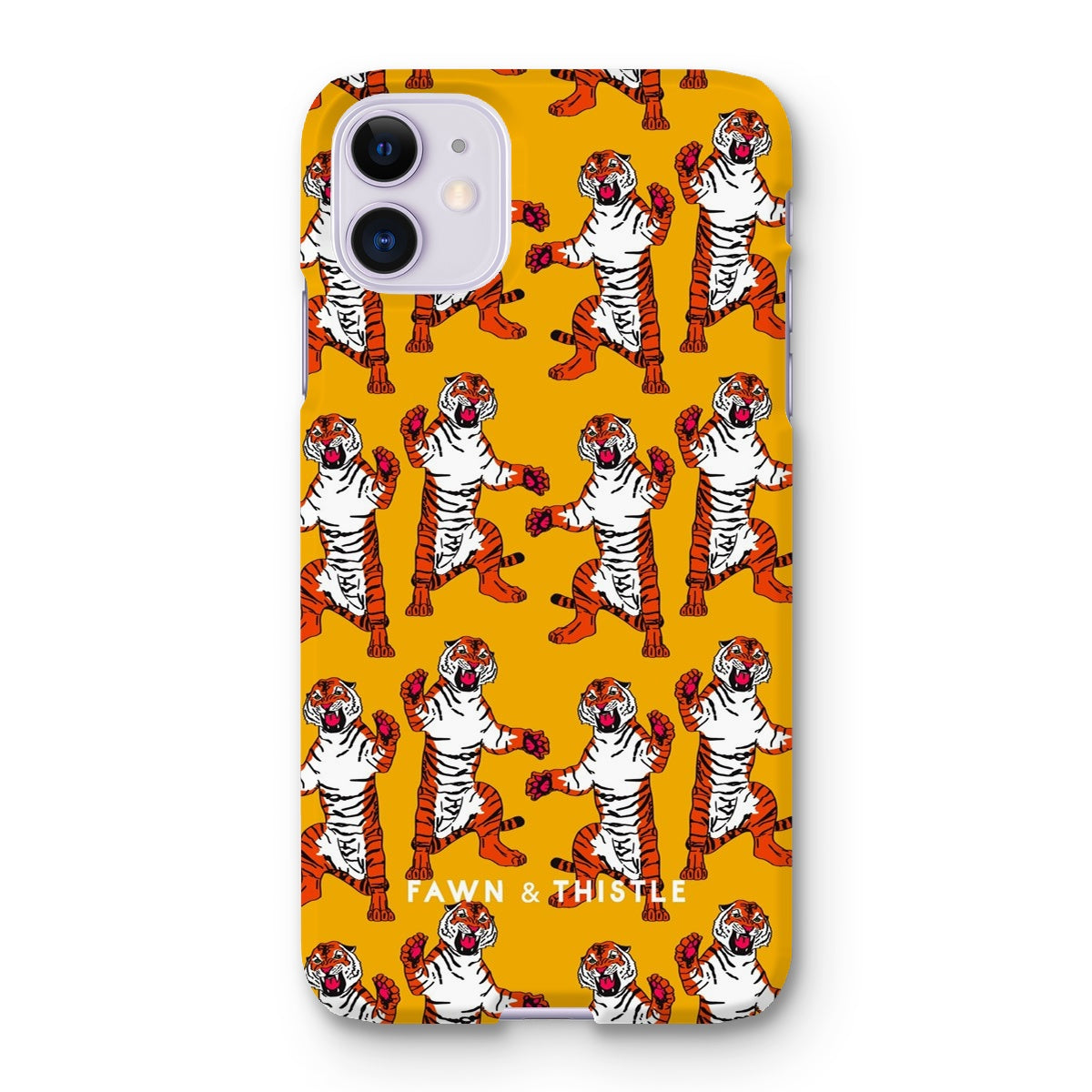 Yellow Tiger Phone Case