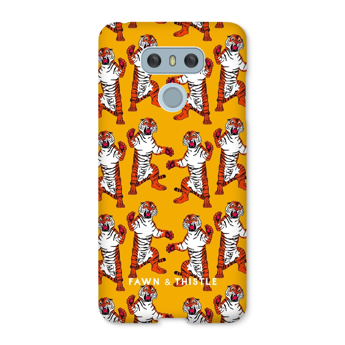 Yellow Tiger Phone Case