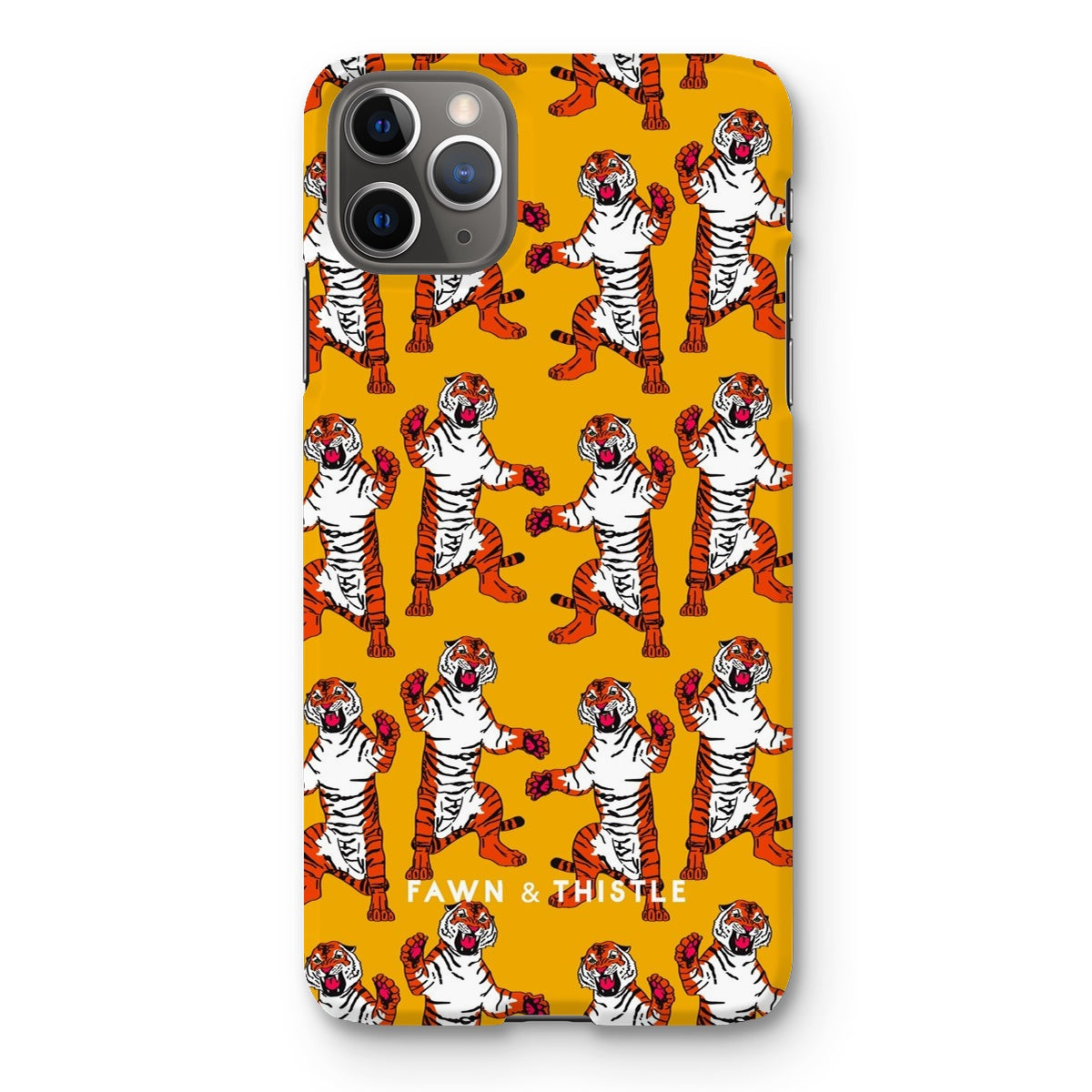 Yellow Tiger Phone Case