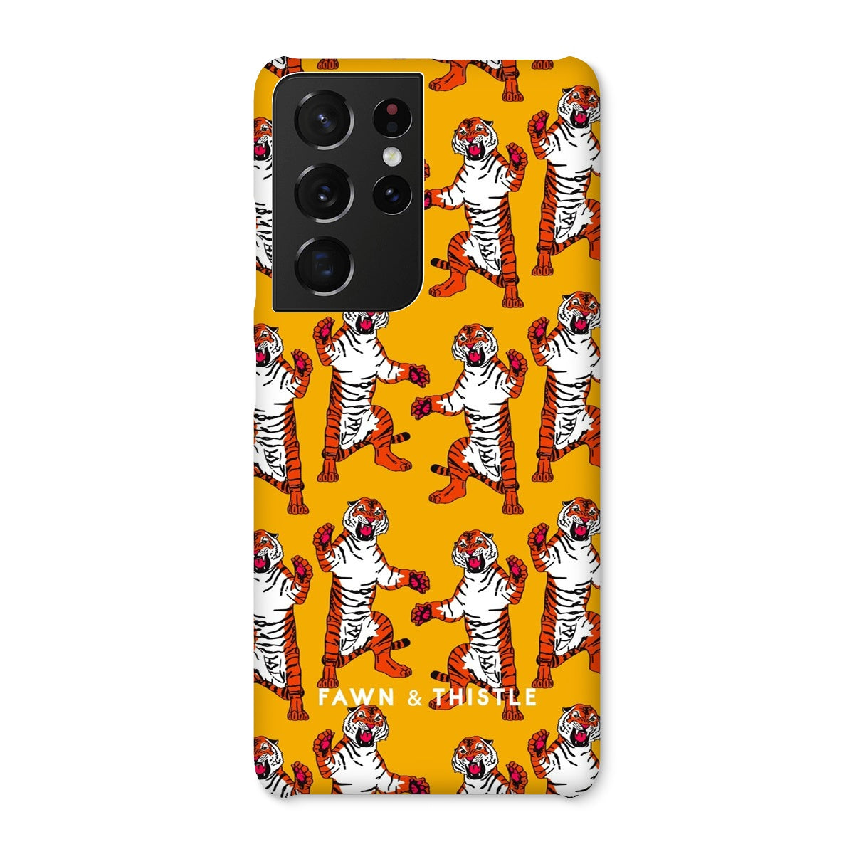 Yellow Tiger Phone Case