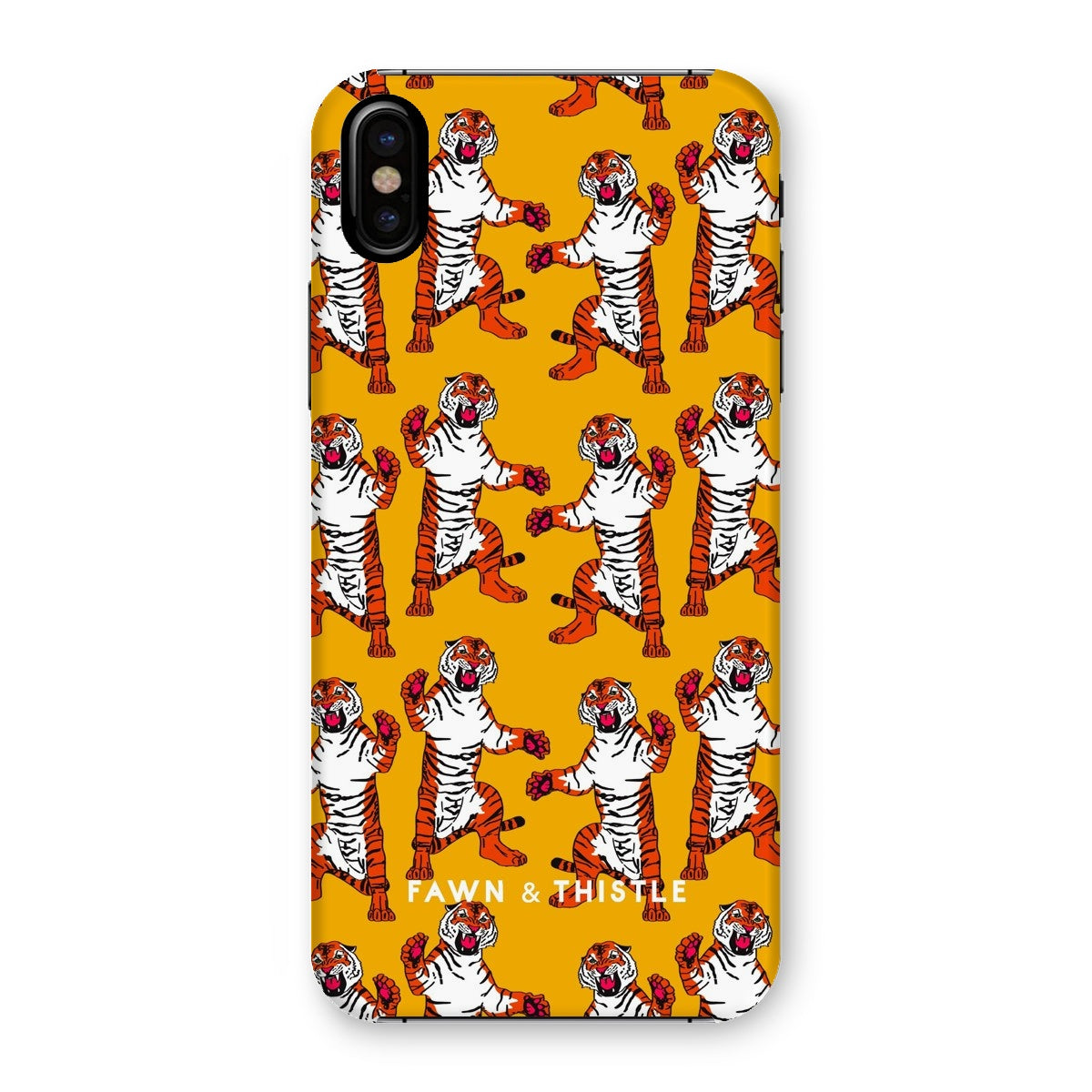 Yellow Tiger Phone Case