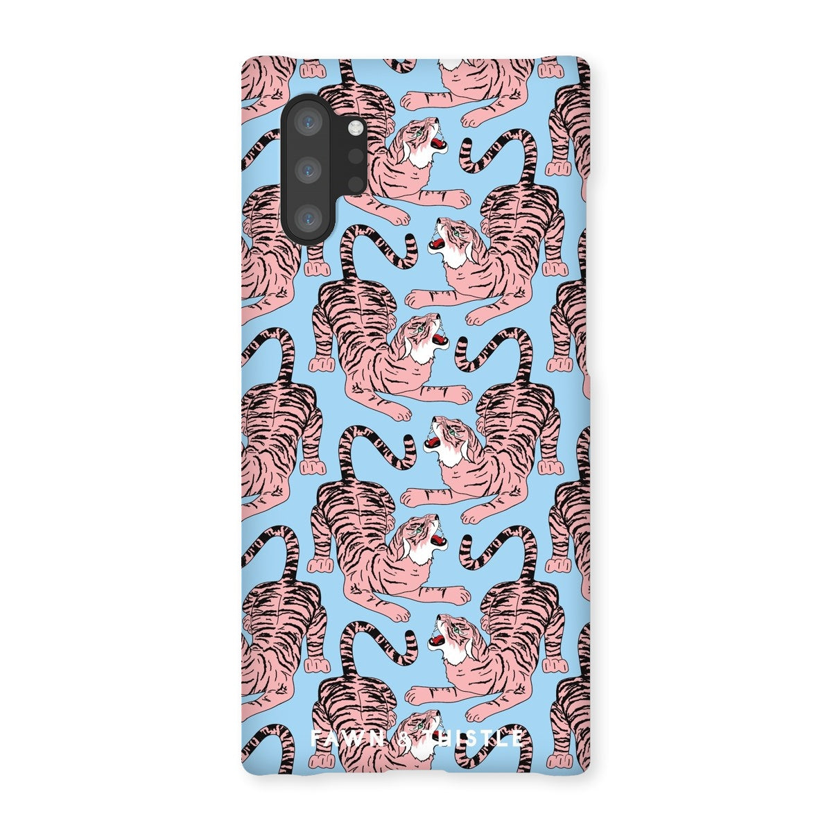Roaring Pink Tiger Snap Phone Case