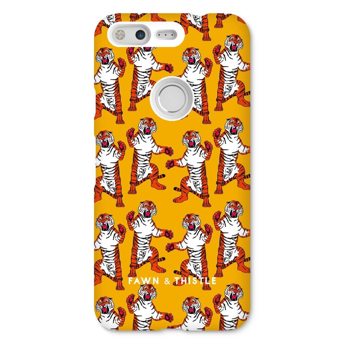 Yellow Tiger Phone Case