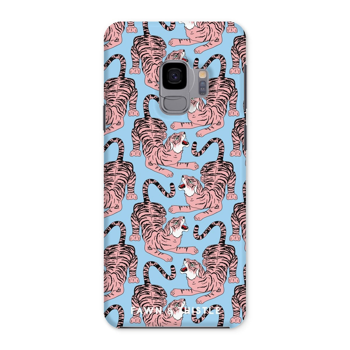 Roaring Pink Tiger Snap Phone Case