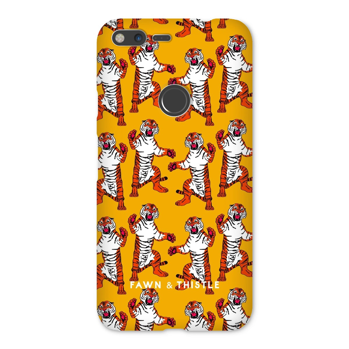 Yellow Tiger Phone Case