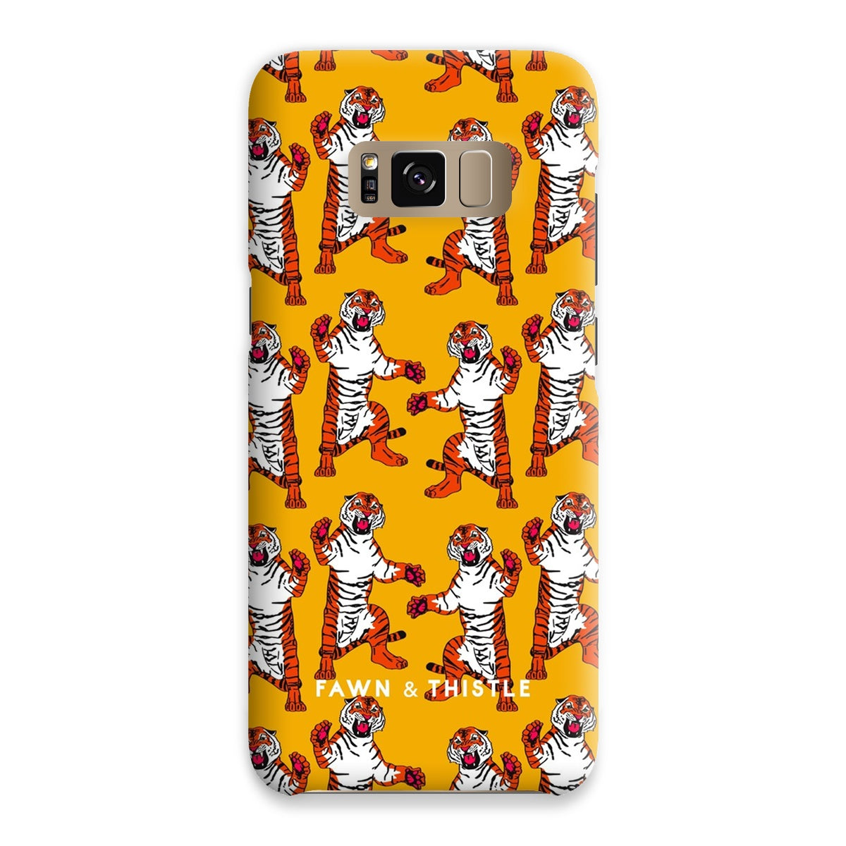 Yellow Tiger Phone Case