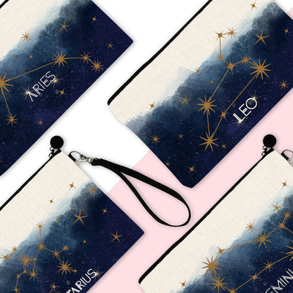 Aries Zodiac Make Up Pouch - Fawn and Thistle