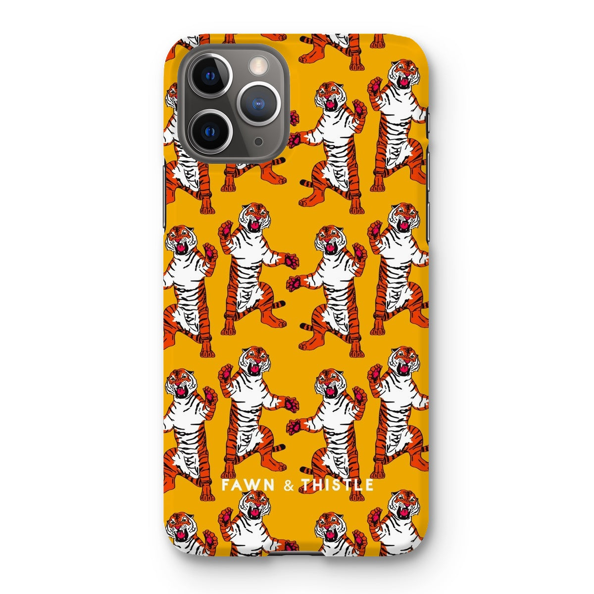 Yellow Tiger Phone Case