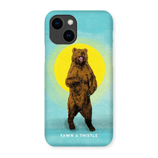 Stylish and protective cellphone case with bear design