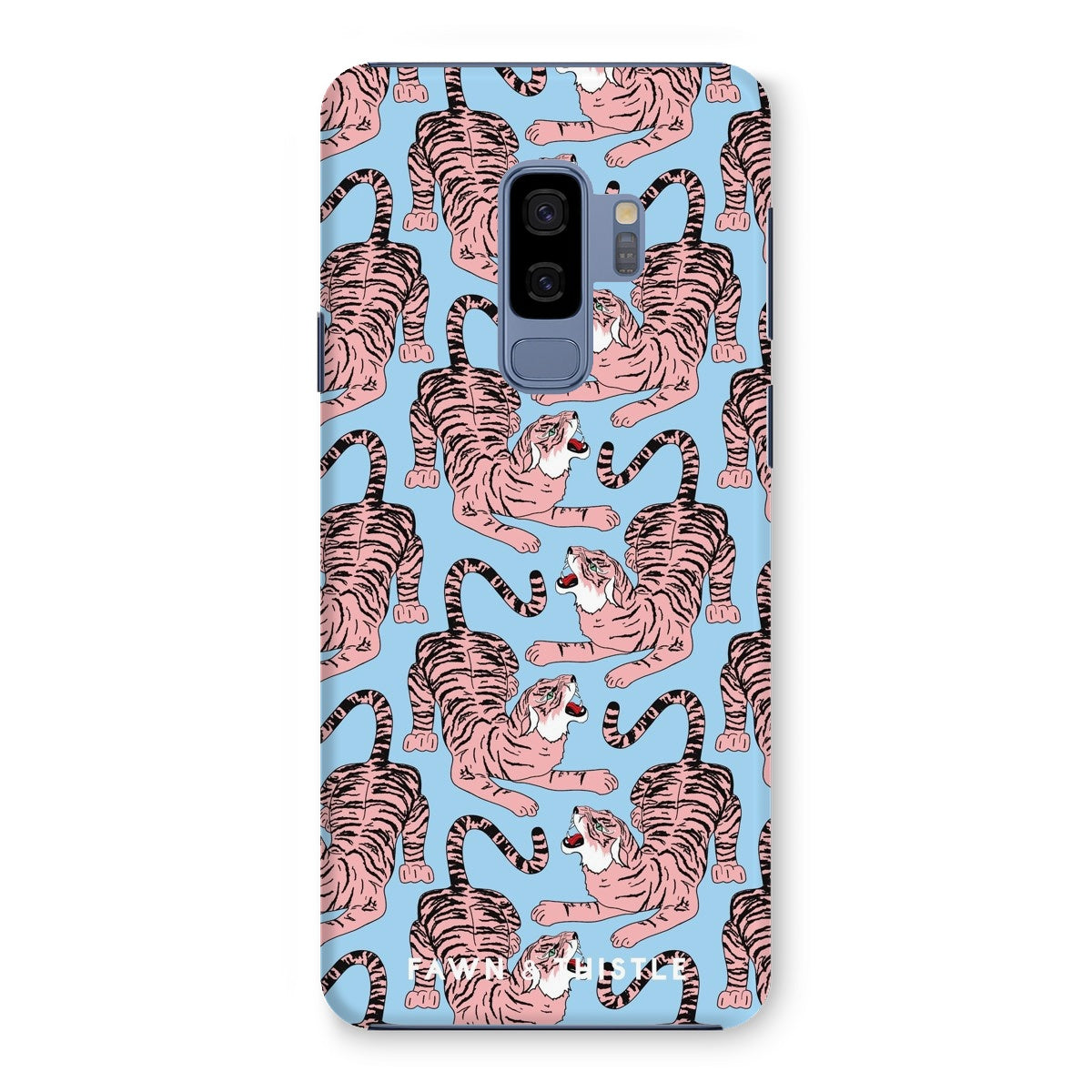Roaring Pink Tiger Snap Phone Case