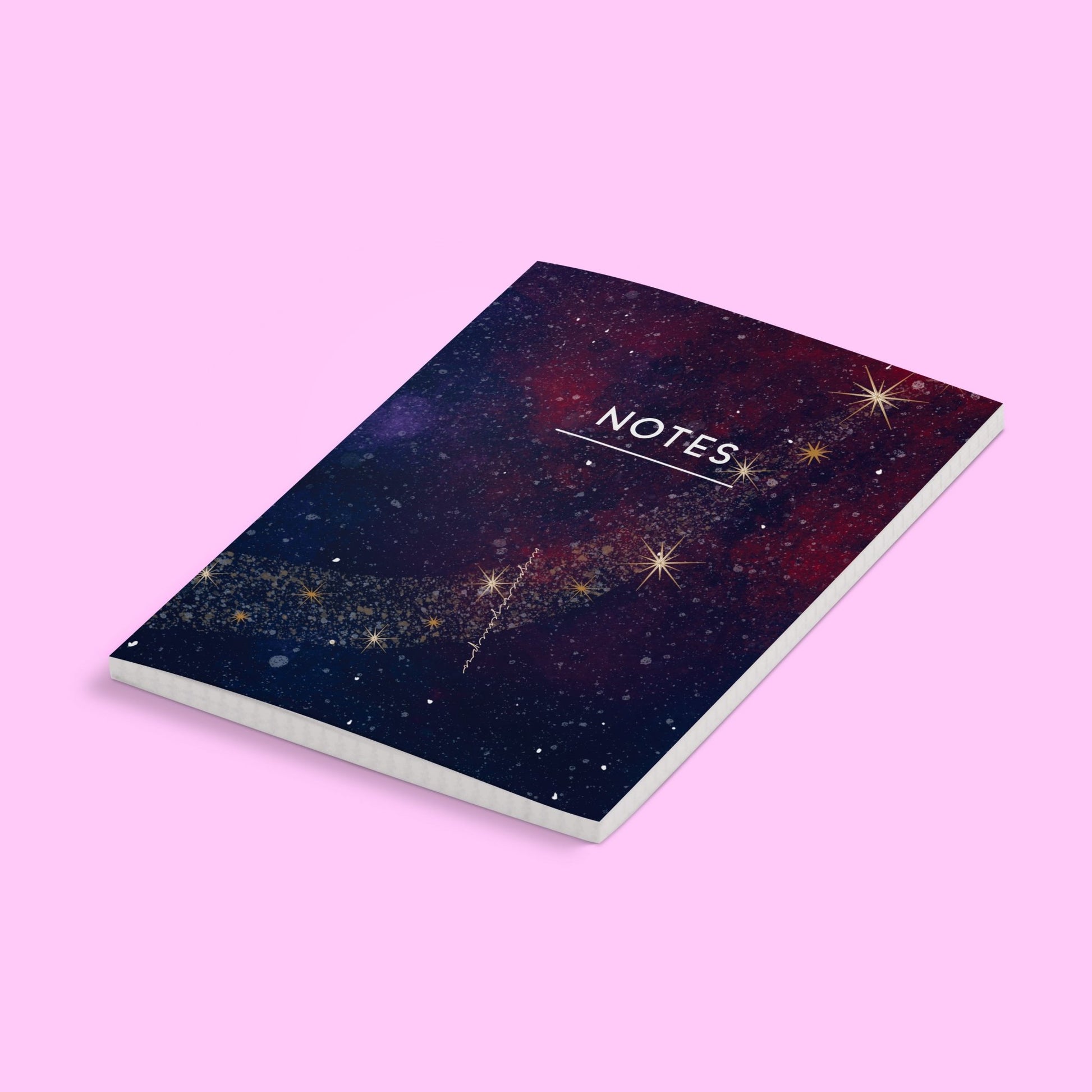 Celestial Nebula Dot Grid Notebook - Fawn and Thistle