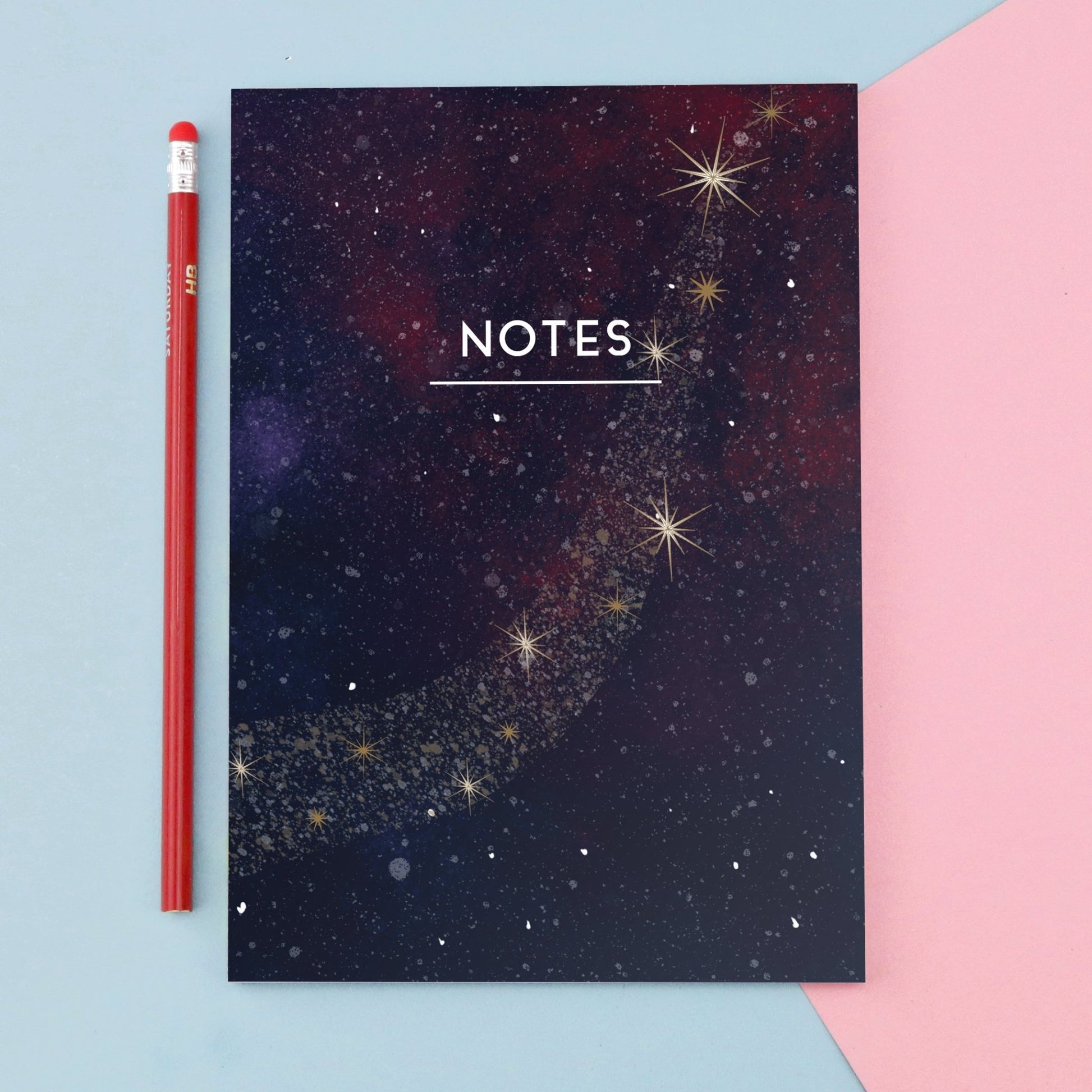 Celestial Nebula Dot Grid Notebook - Fawn and Thistle