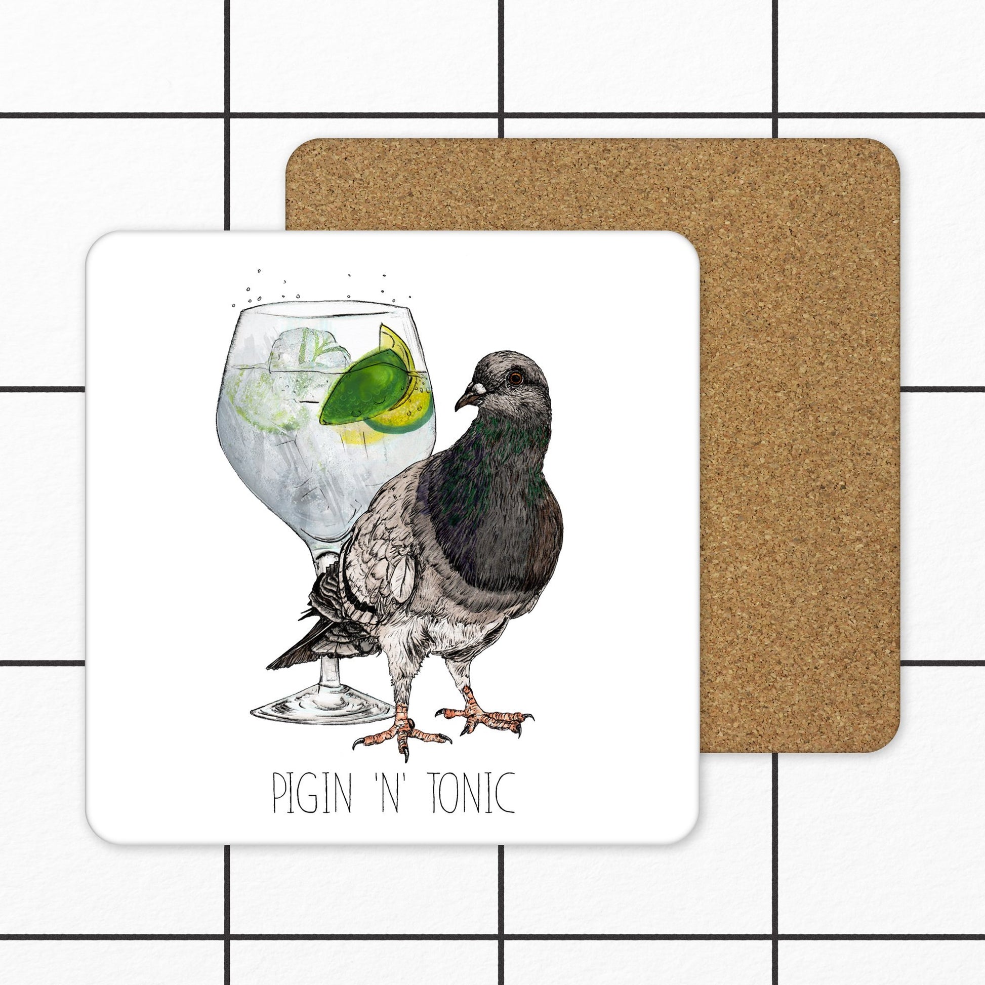 Cocktail Animals Placemat set - PRE ORDER - Fawn and Thistle