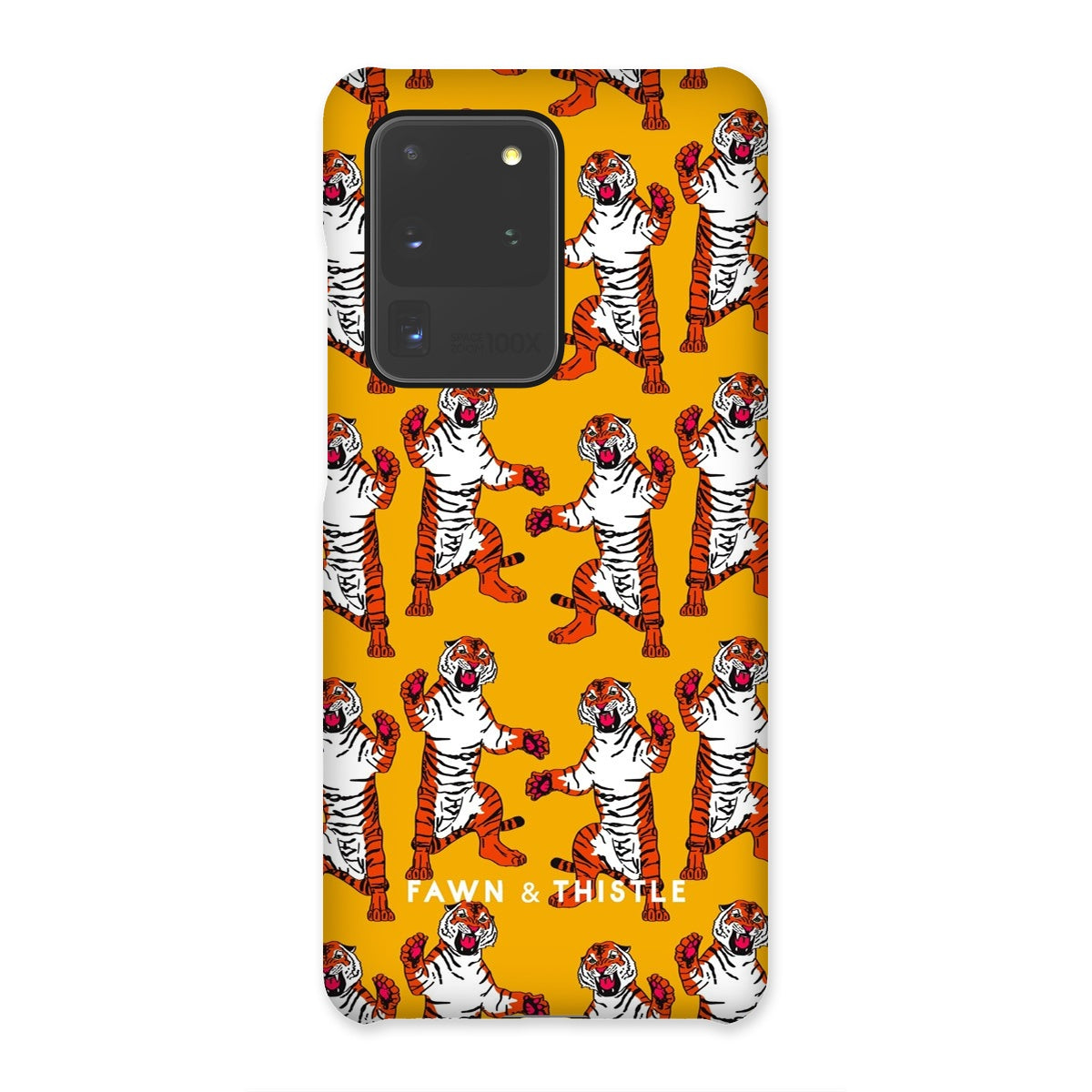 Yellow Tiger Phone Case