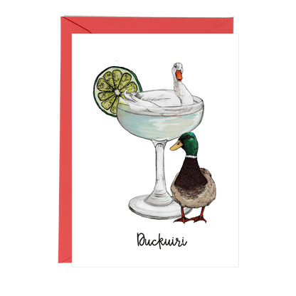 Duckuiri Cocktail Greeting Card - Fawn and Thistle