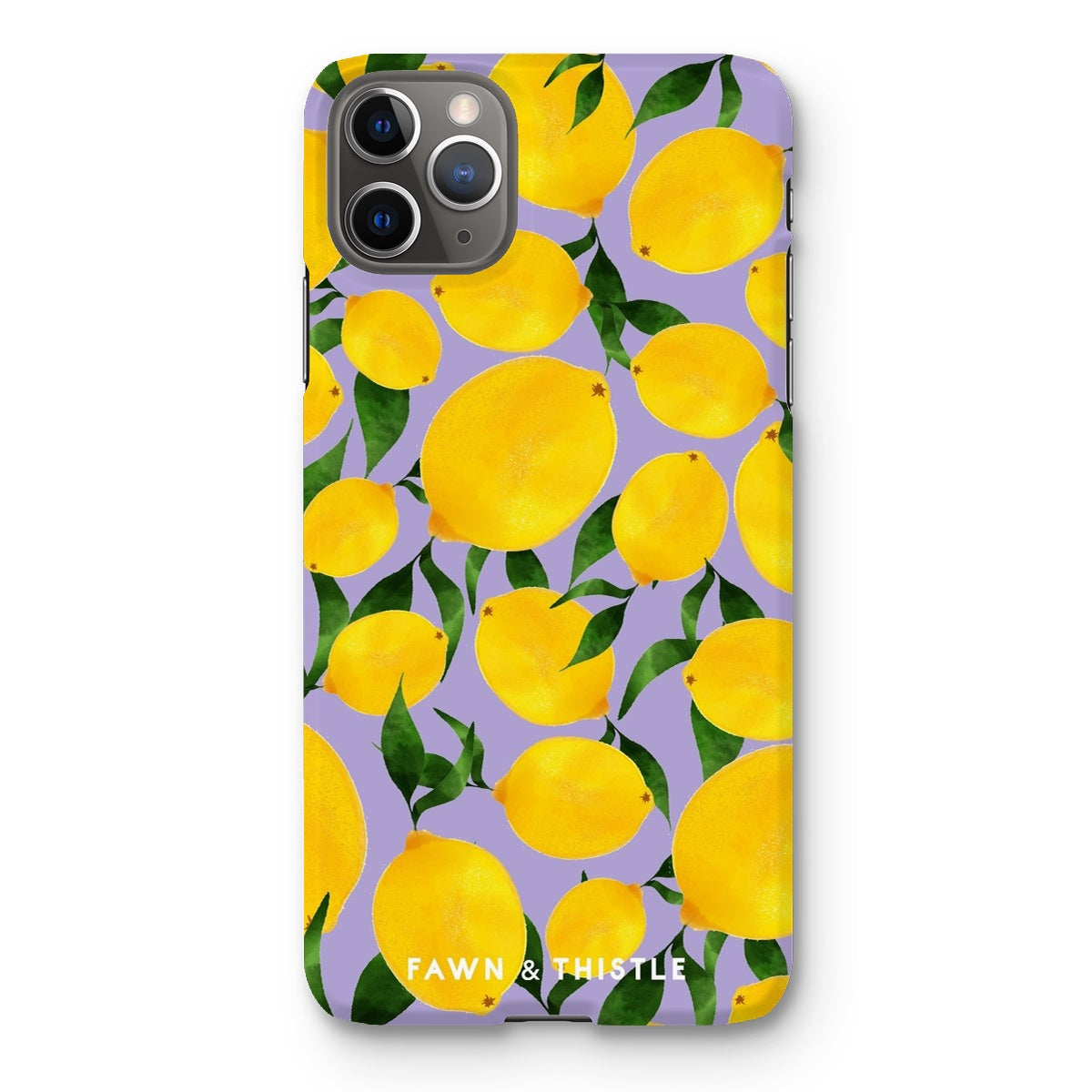 Lemon Pattern Phone Case