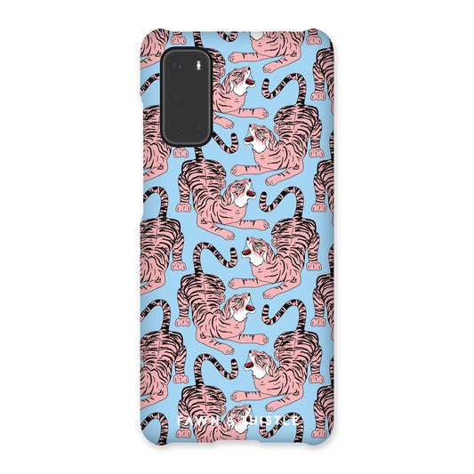 Roaring Pink Tiger Snap Phone Case