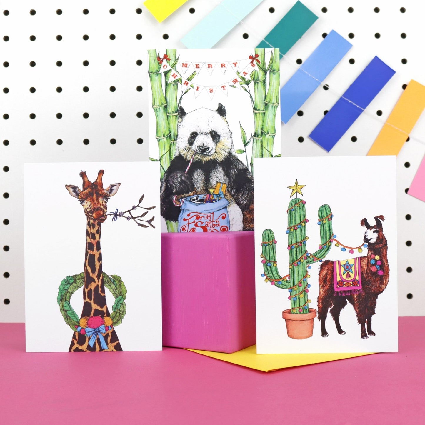 Festive Fiesta Christmas Card Pack of 6 - Fawn and Thistle
