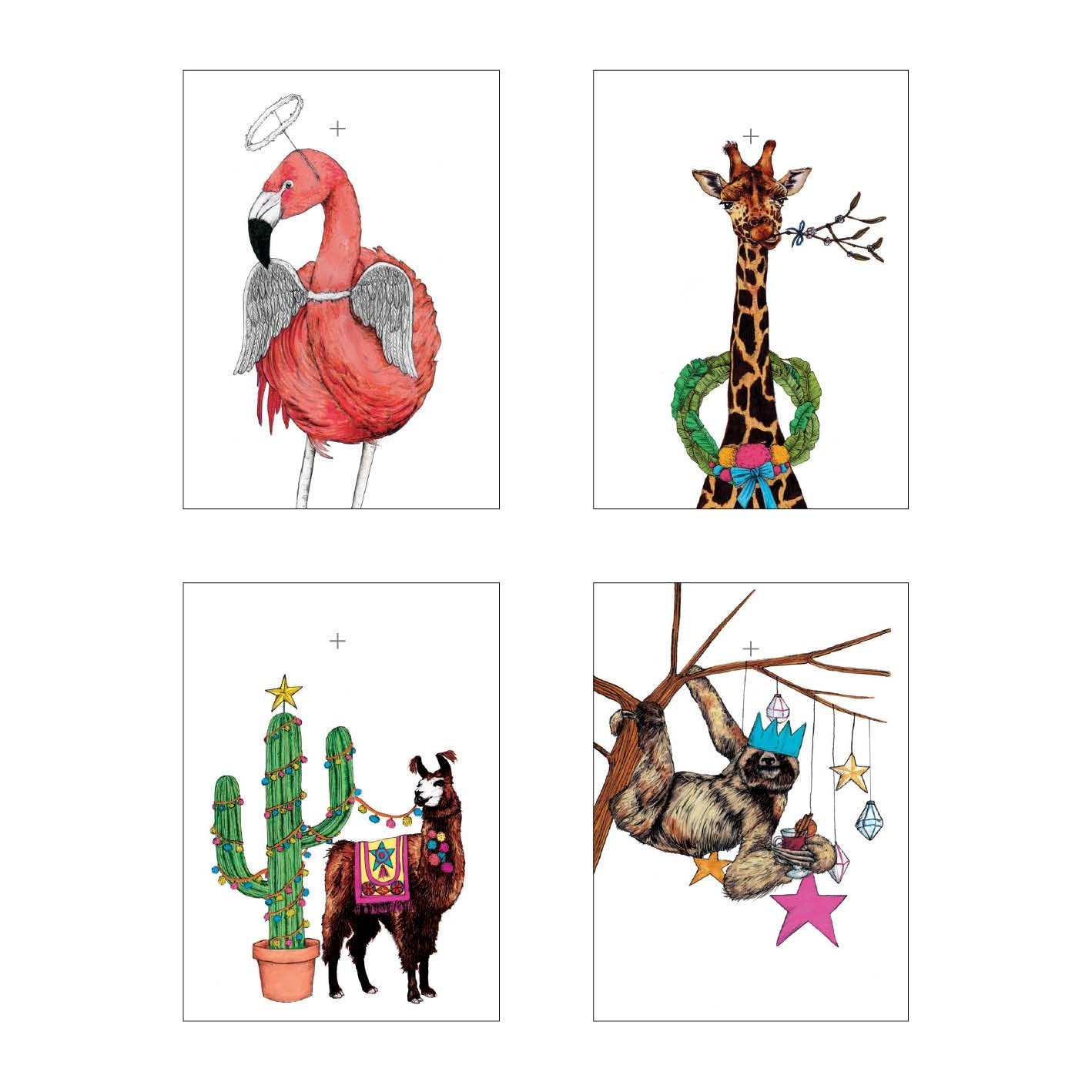 Festive Fiesta Christmas Gift Tags - Fawn and Thistle