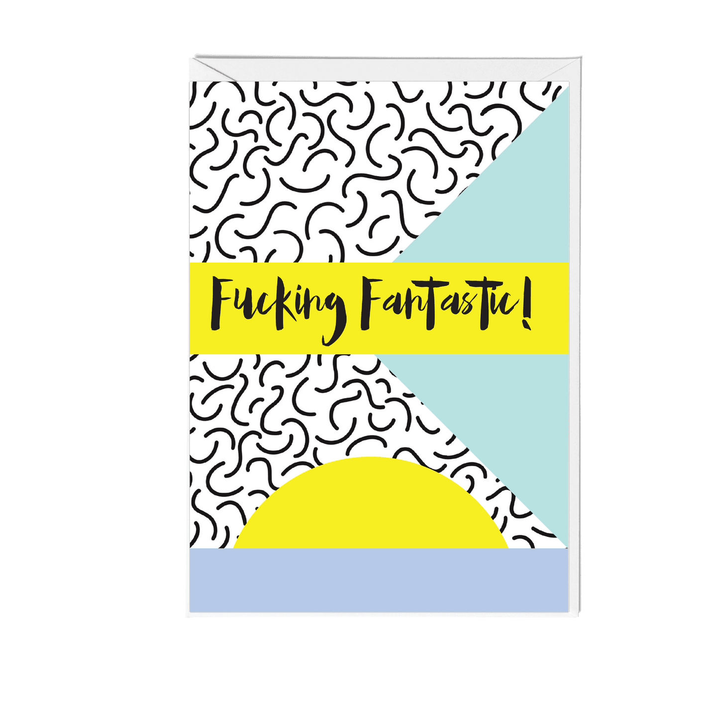 Fucking Fantastic Memphis Greeting Card - Fawn and Thistle
