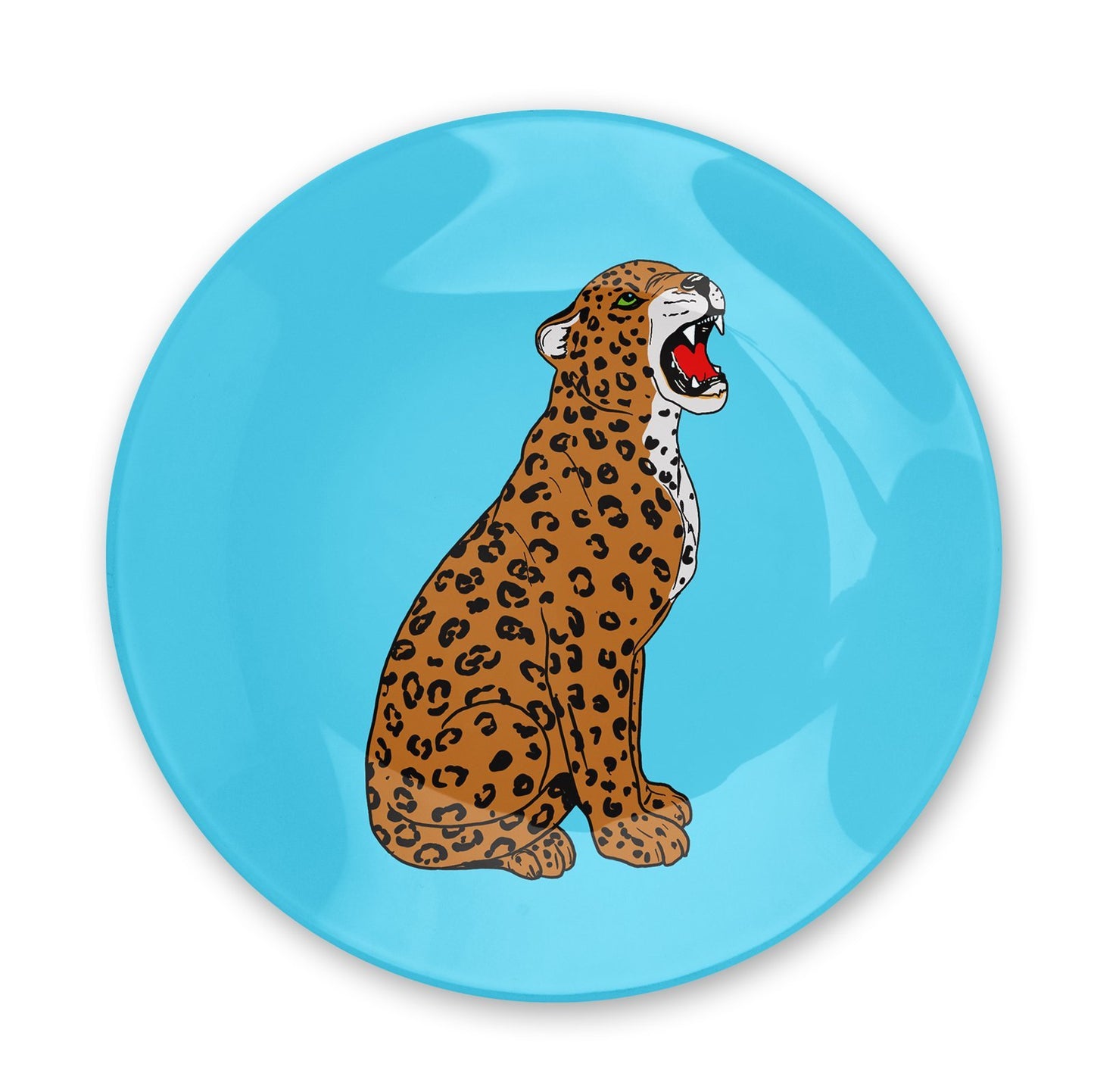 Grr Leopard Plate - Fawn and Thistle
