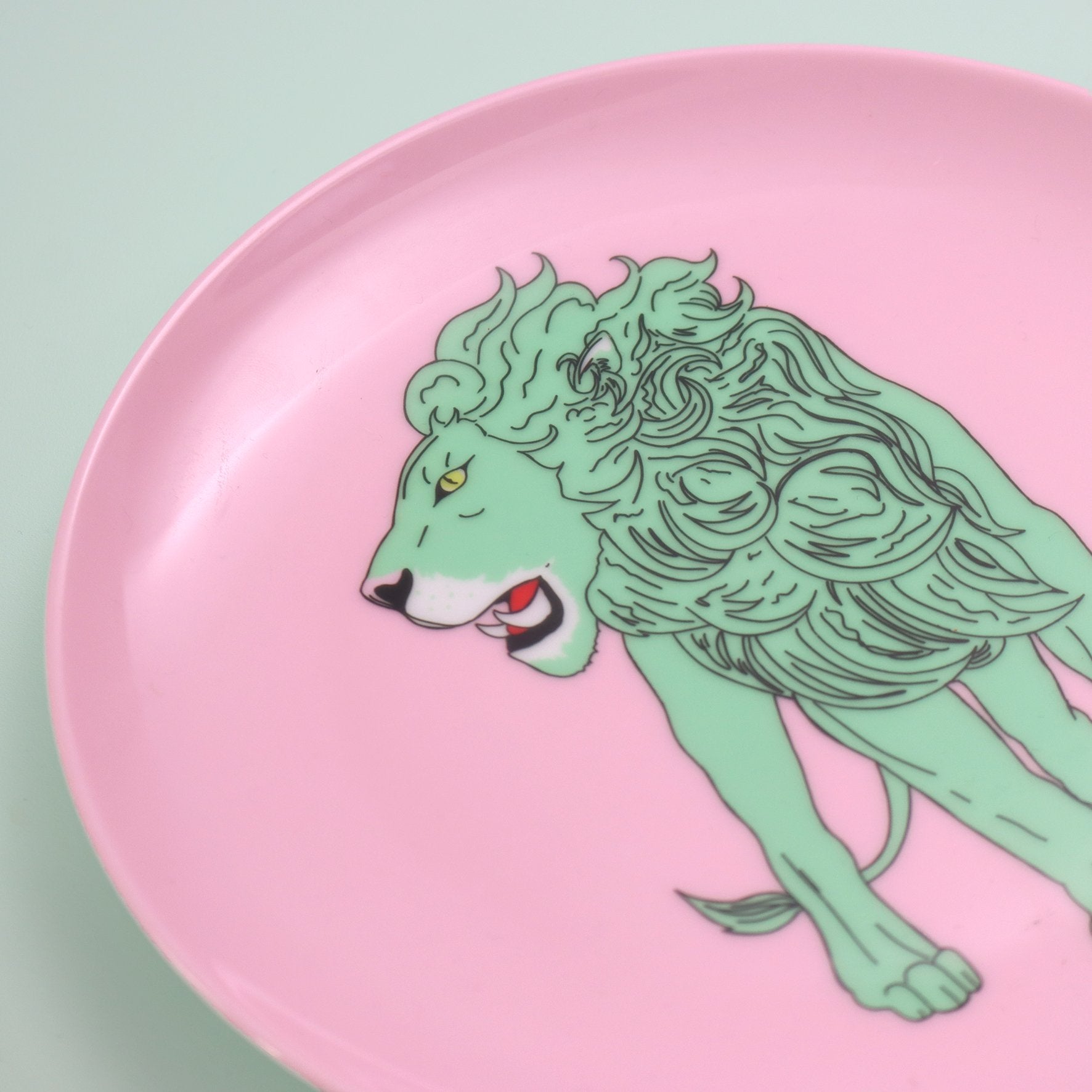 Grr Lion Plate - Fawn and Thistle