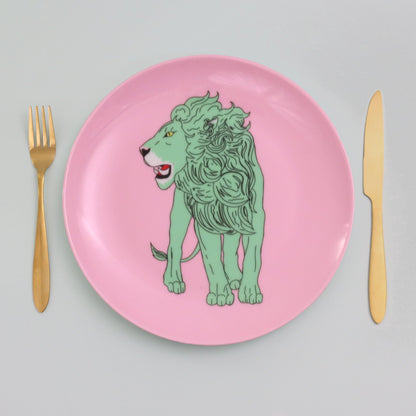 Grr Lion Plate - Fawn and Thistle