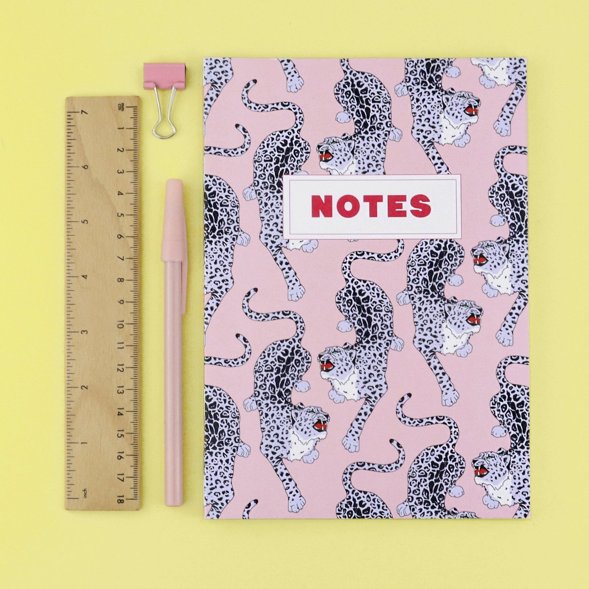 Grr Power Leopard Notebook - Fawn and Thistle