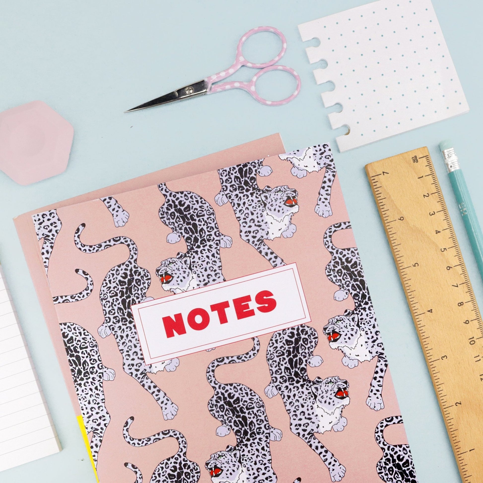 Grr Power Leopard Notebook - Fawn and Thistle