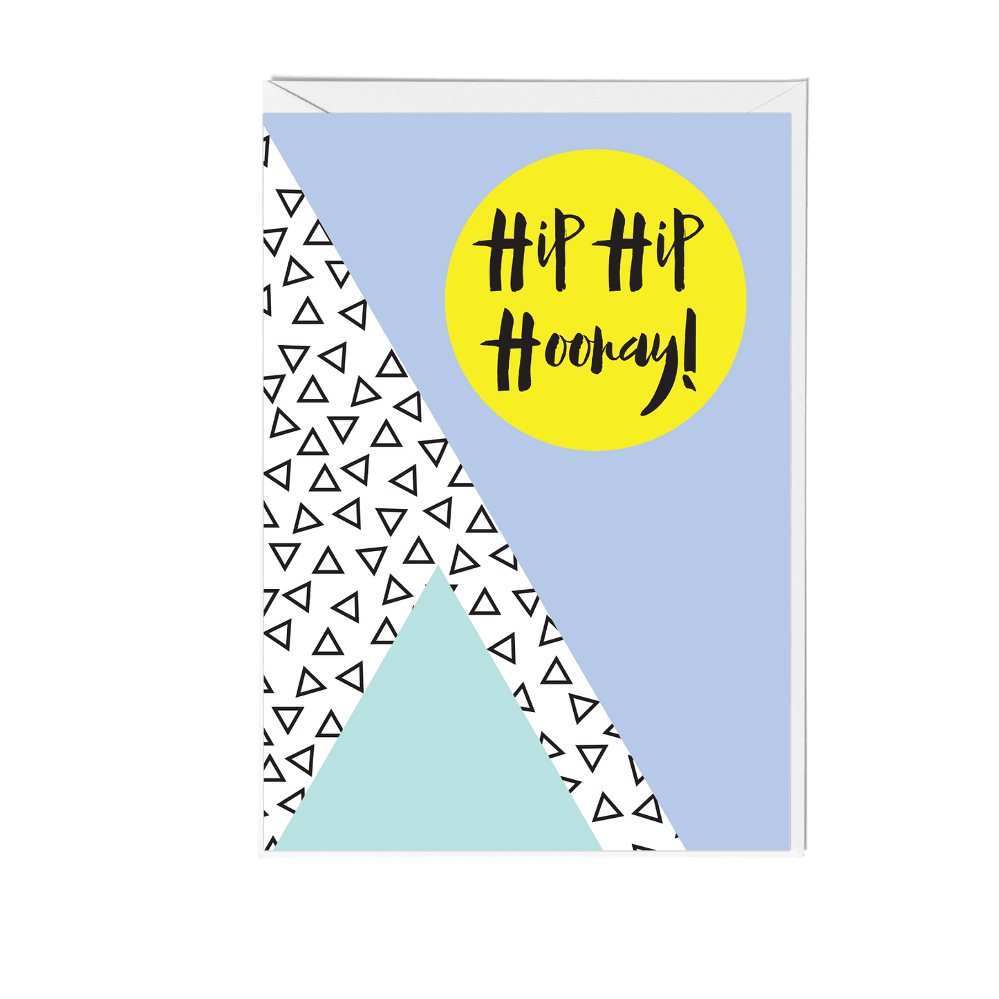 Hip Hip Hooray Memphis Greeting Card - Fawn and Thistle