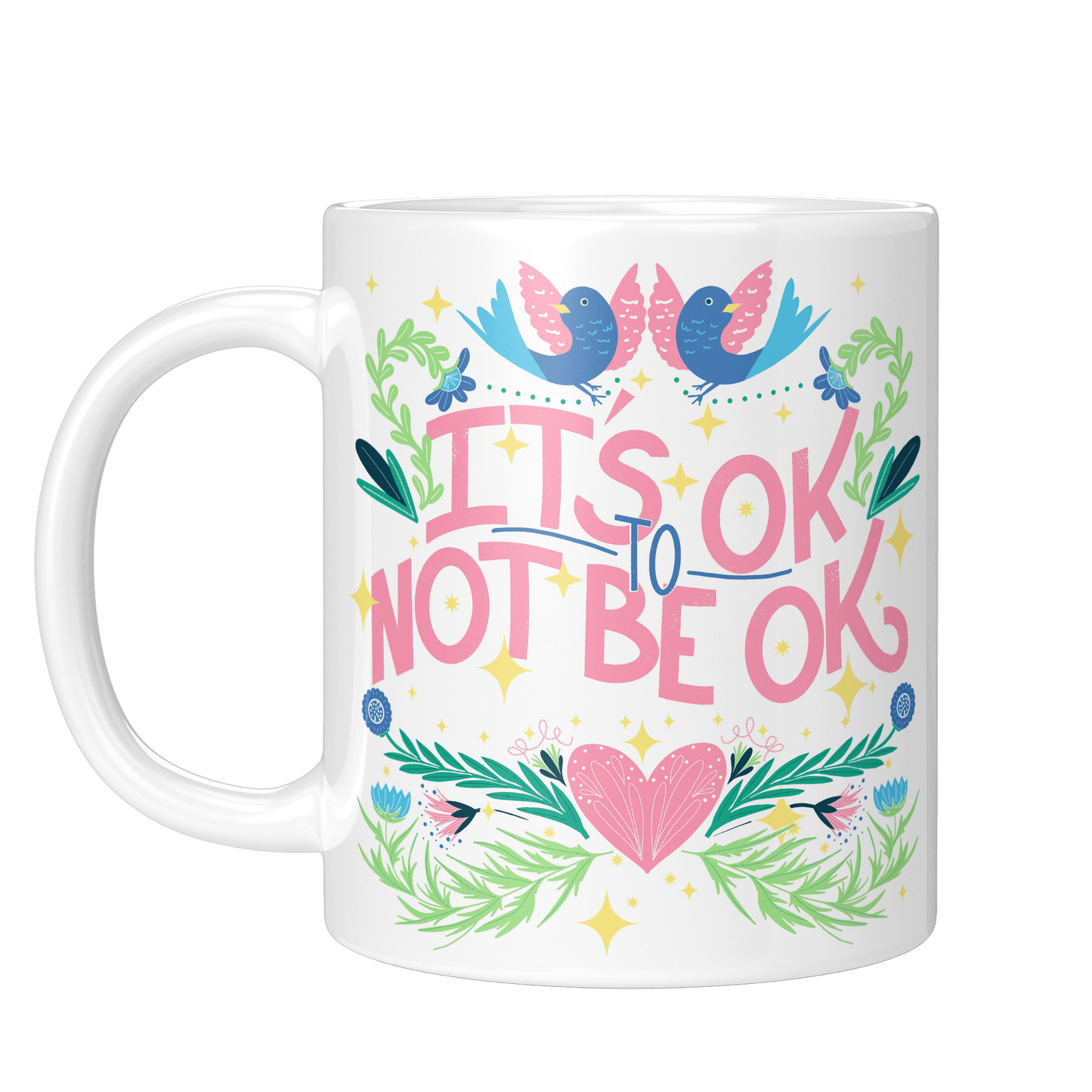 It's OK Mug - Fawn and Thistle