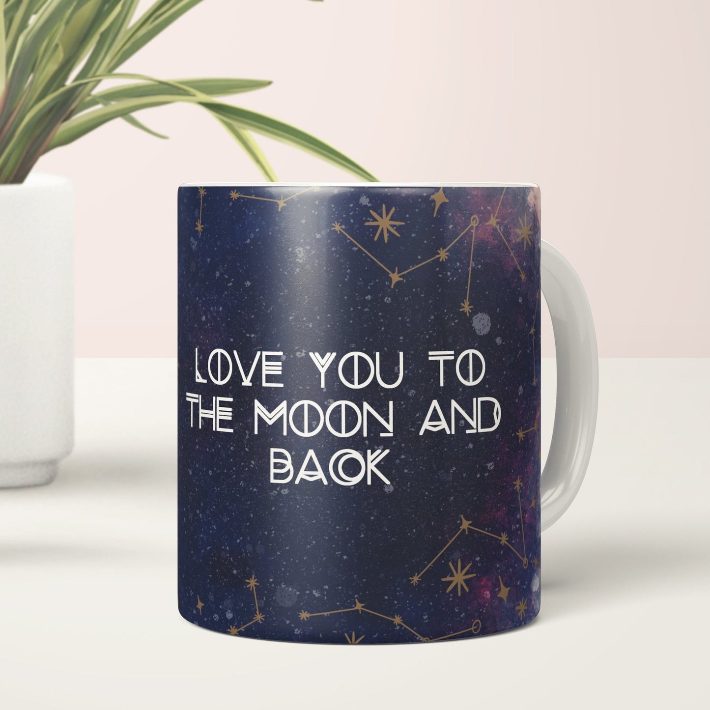 Love You to the Moon and Back Coffee Mug - Fawn and Thistle