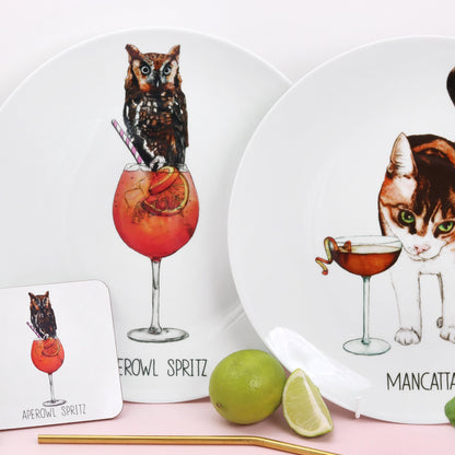 Mancattan 10" Plate - Fawn and Thistle