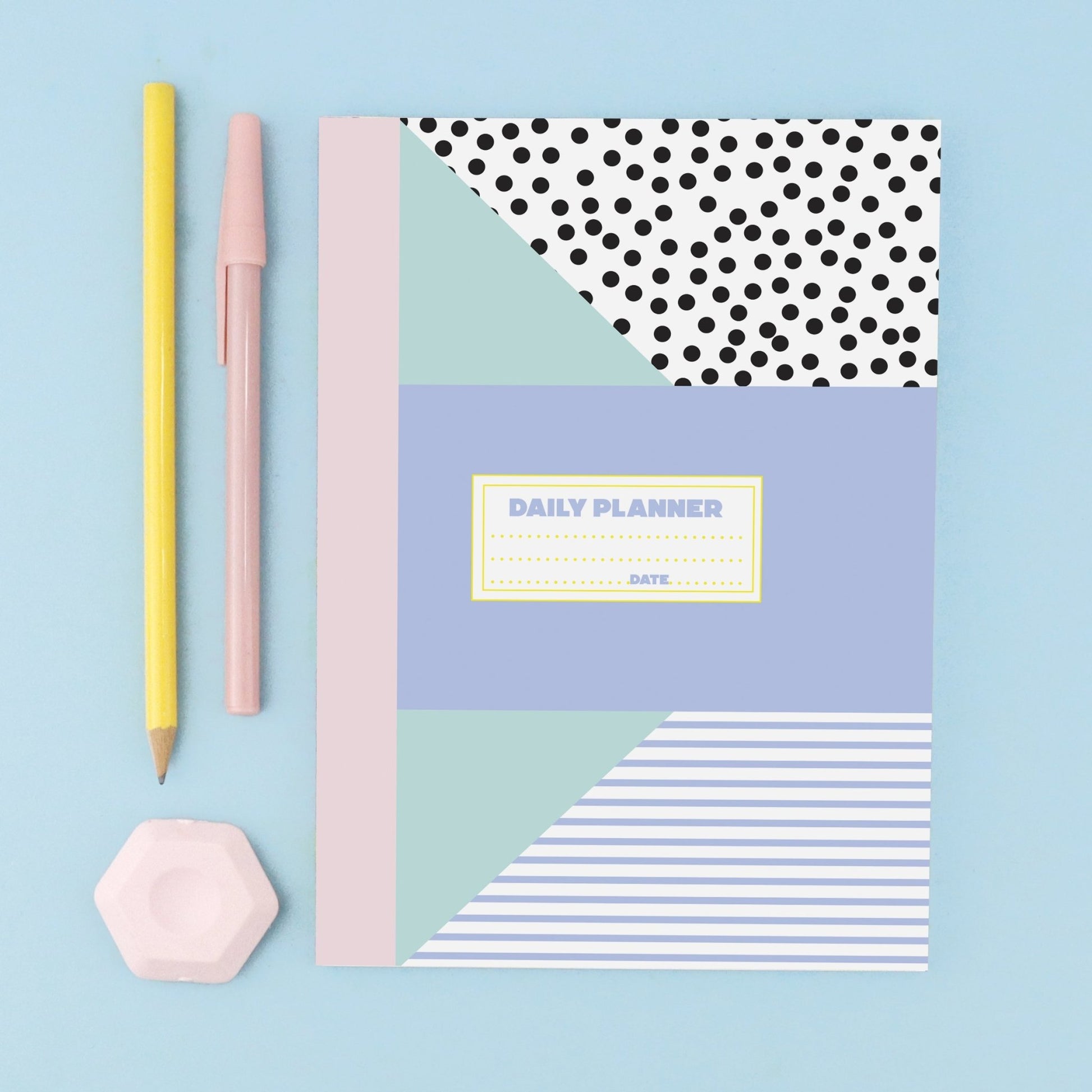 Memphis Geometric Daily Planner - Fawn and Thistle