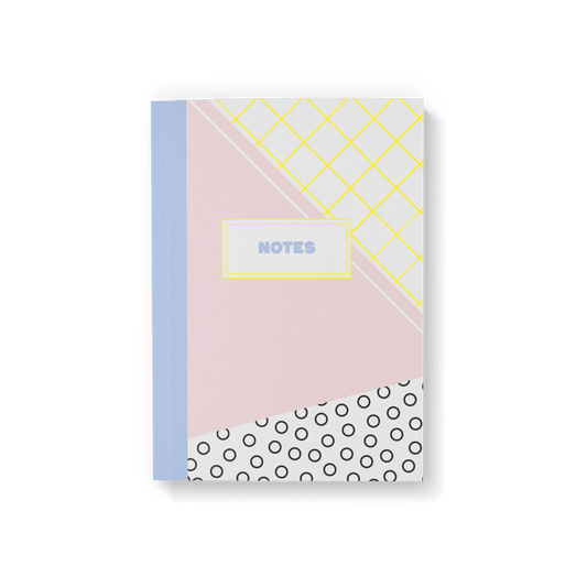 Memphis Plain Page Notebook - Fawn and Thistle
