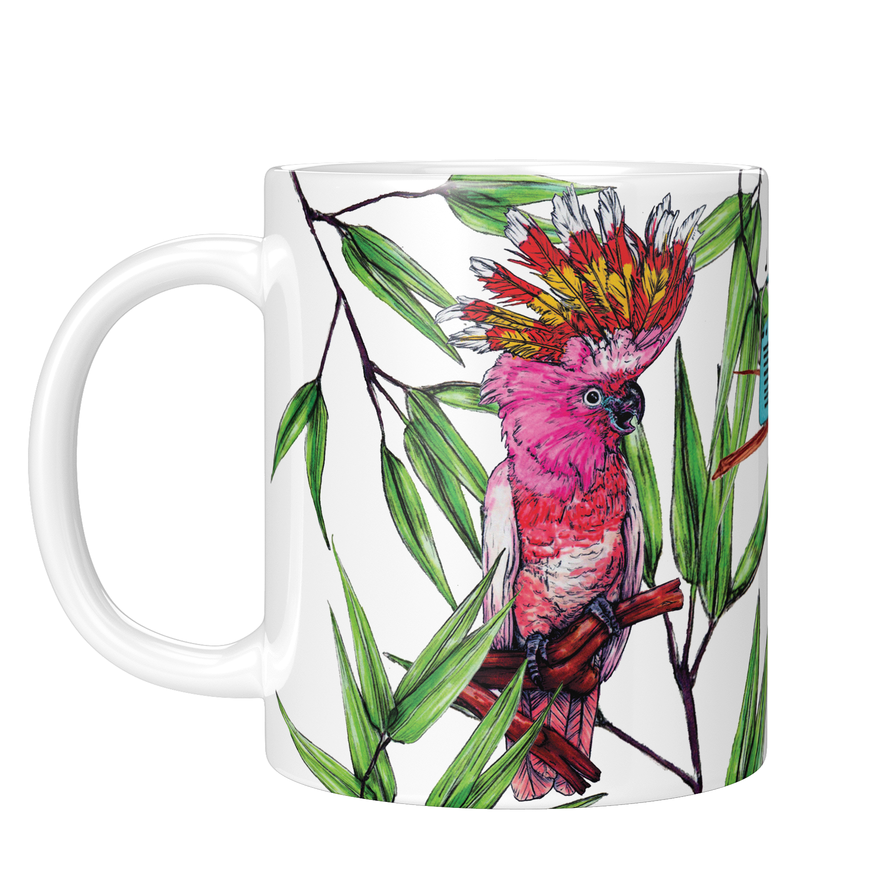 Party Cockatoos Mug - Fawn and Thistle