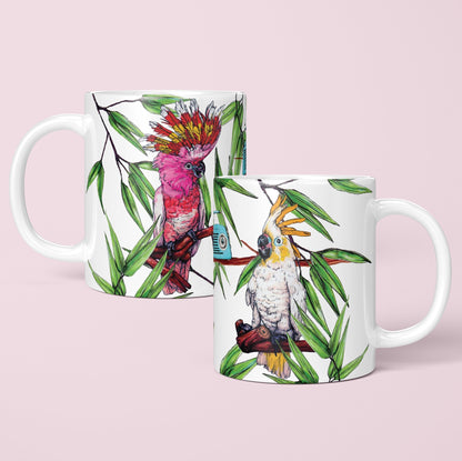 Party Cockatoos Mug - Fawn and Thistle