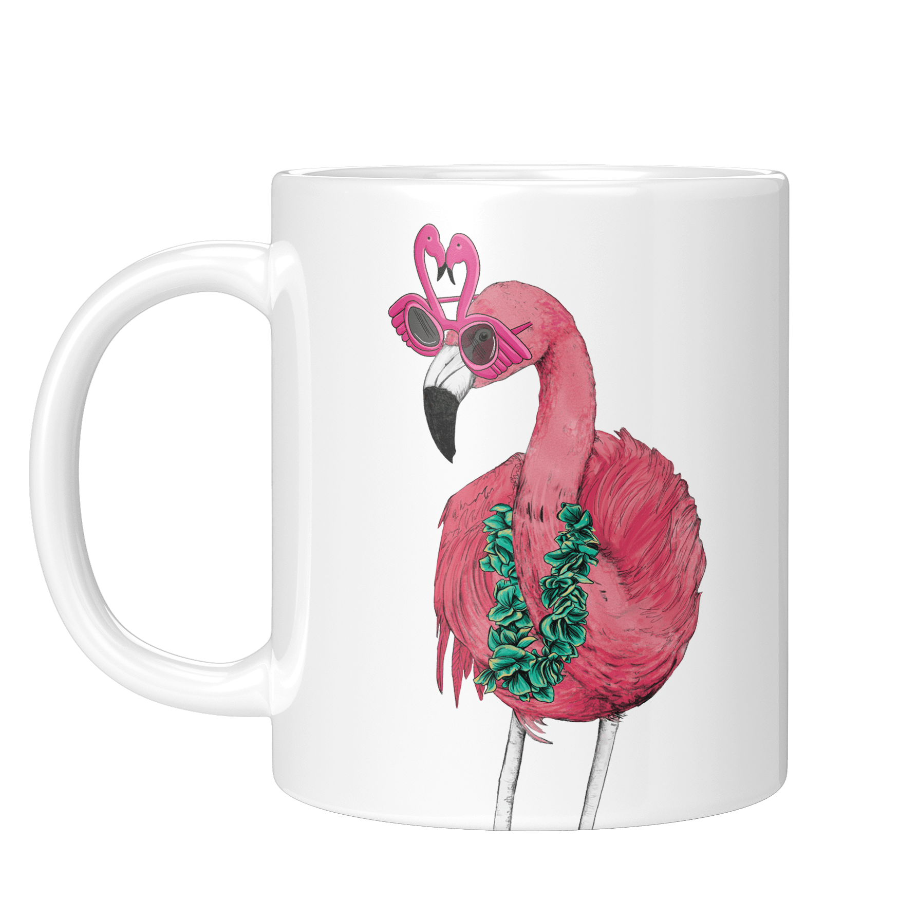 Party Flamingo Mug - Fawn and Thistle