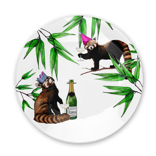 Party Red Pandas Trinket Dish - Fawn and Thistle