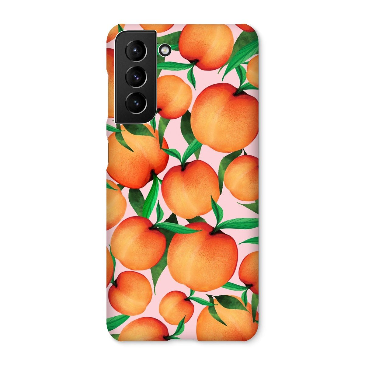 Peach Pattern Phone Case - Fawn and Thistle