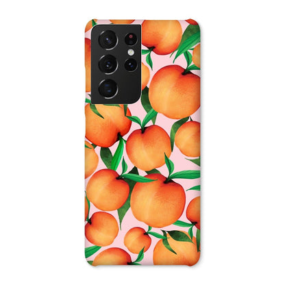 Peach Pattern Phone Case - Fawn and Thistle