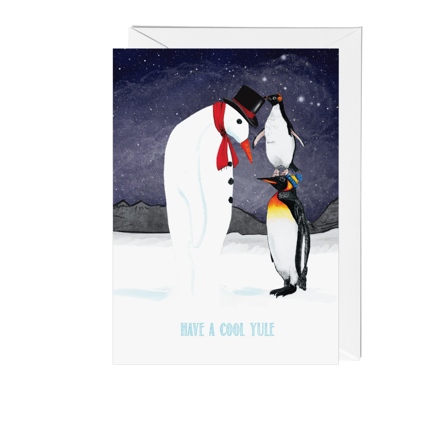 Penguins Winter Wonderland Christmas Card - Fawn and Thistle