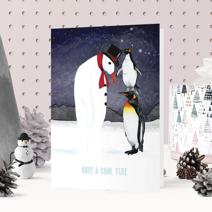 Penguins Winter Wonderland Christmas Card - Fawn and Thistle