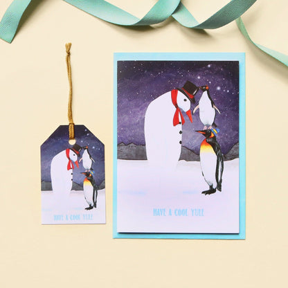 Penguins Winter Wonderland Christmas Card - Fawn and Thistle