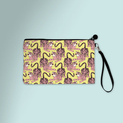 Pink Tiger Make Up Pouch - Fawn and Thistle